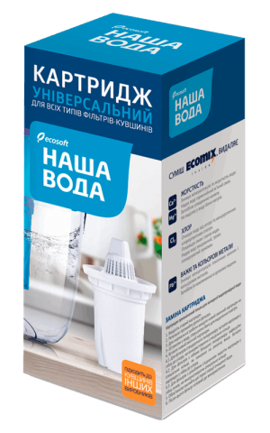 Сменный картридж НАША ВОДА универсальный к фильтрам-кувшинам